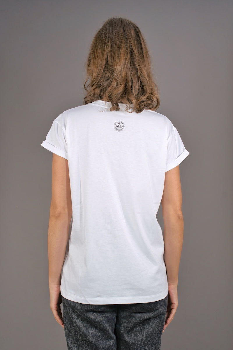 T-Shirt "EMBLEM" - white