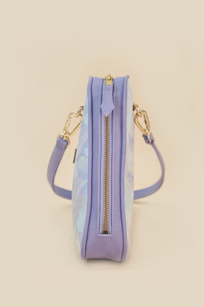 Dreieck Tasche "JARDIM" - lilac - Manuel Essl Design