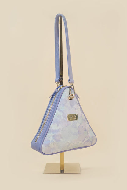 Dreieck Tasche "JARDIM" - lilac - Manuel Essl Design