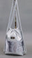 Mini Gym Bag "COSMIC BLOOM" - silver