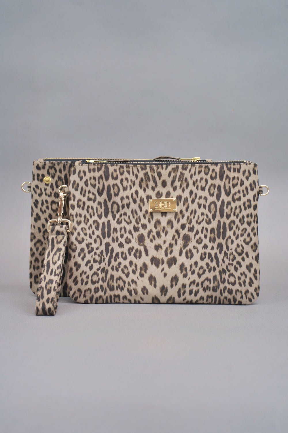 Twin Clutch aus Velours "LEO" - Manuel Essl Design