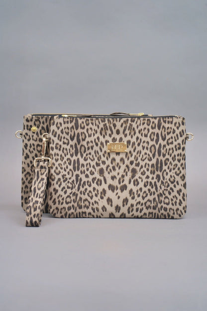 Twin Clutch aus Velours "LEO" - Manuel Essl Design