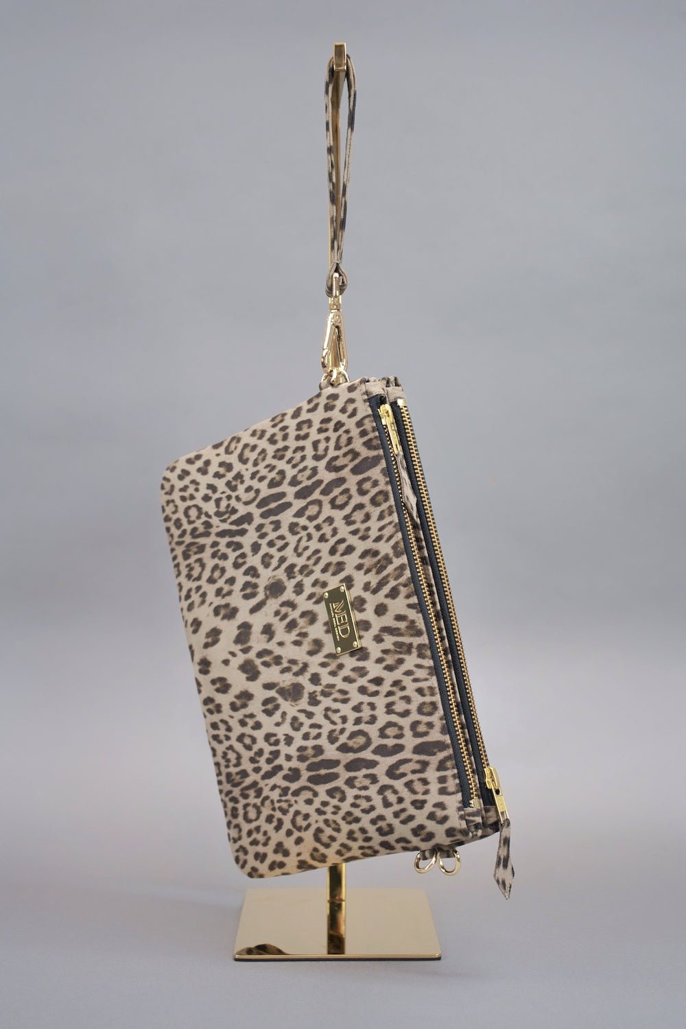 Twin Clutch aus Velours "LEO" - Manuel Essl Design