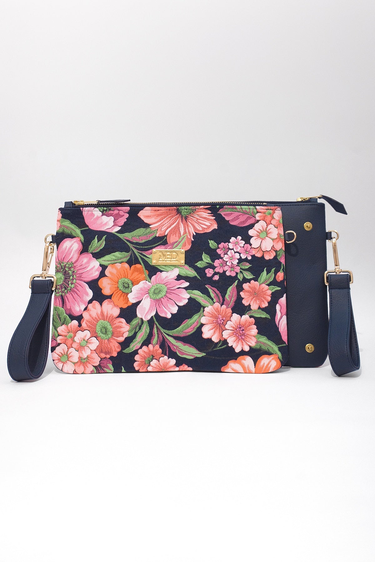 Twin Clutch "ELIXIR" - floral - Manuel Essl Design