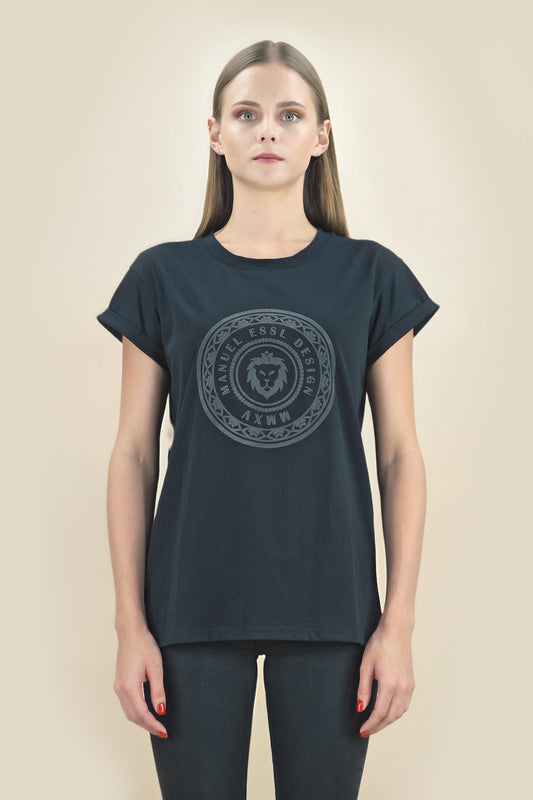 T-Shirt "EMBLEM" - schwarz