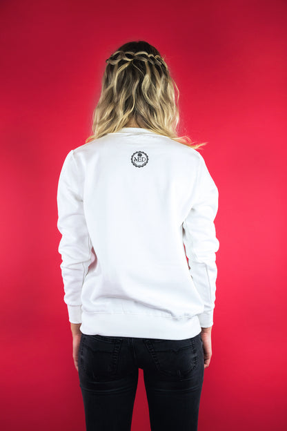 Sweatshirt "ROSE" - White - Manuel Essl Design