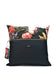 Pillow "FLORAL" 40x40 - black - Manuel Essl Design