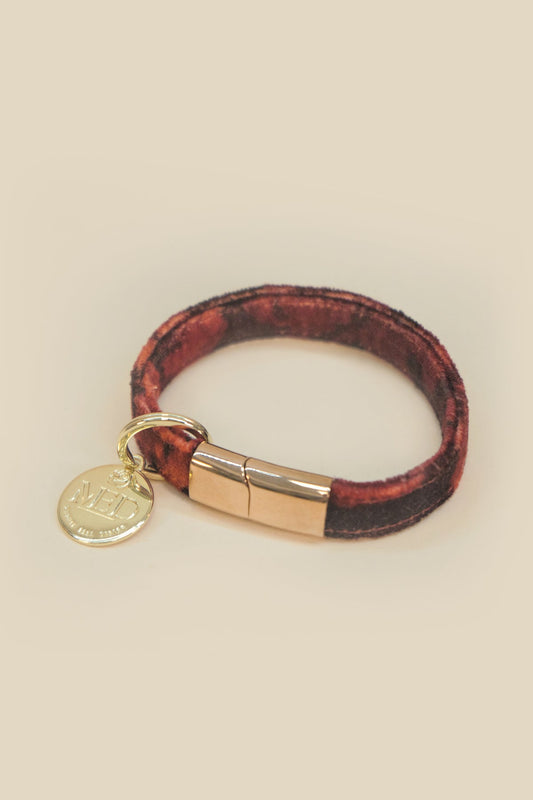 Handgemachtes Armband "JARDIM" - rot - Manuel Essl Design