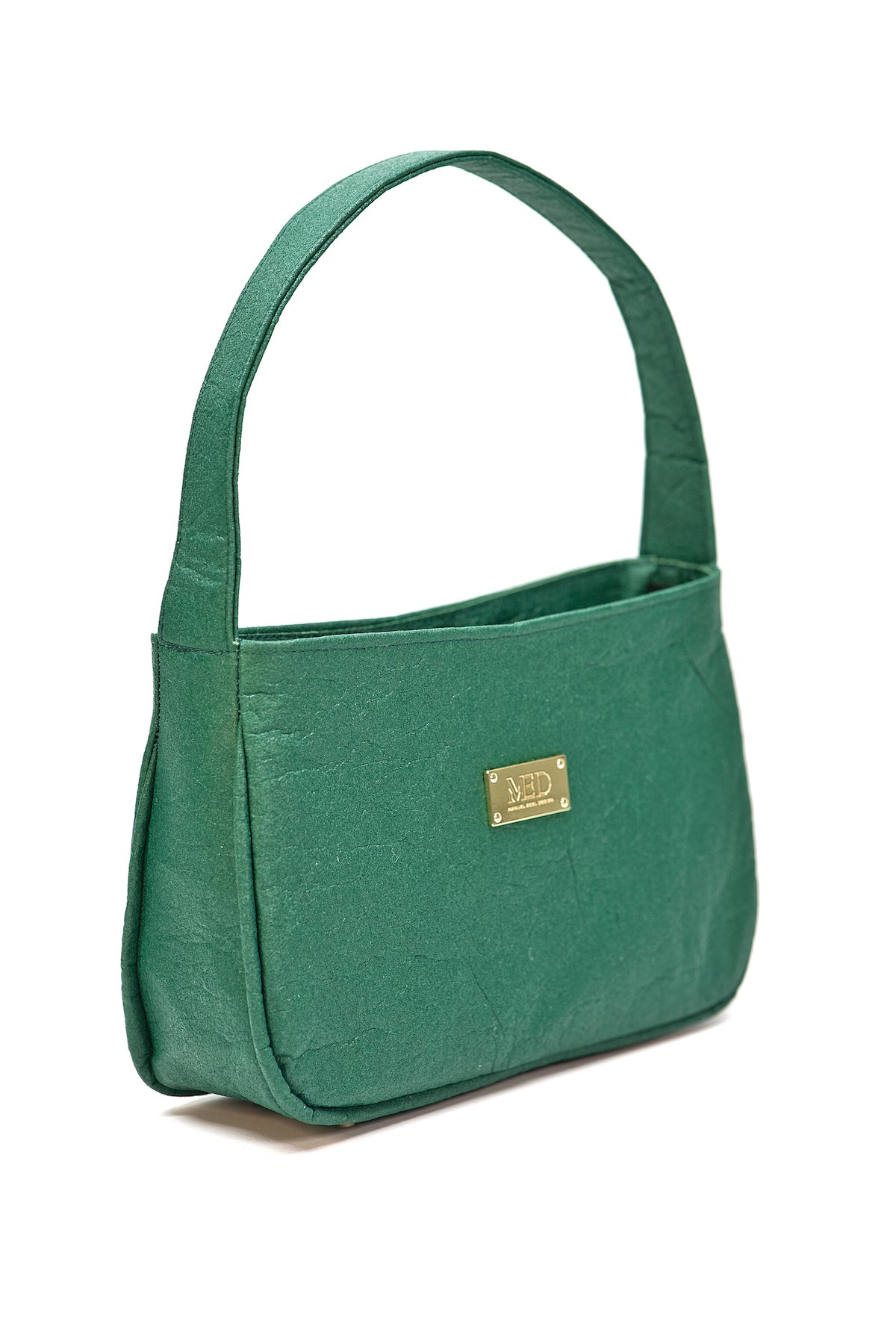 Hobo - Tasche aus Ananasleder - evergreen - Manuel Essl Design