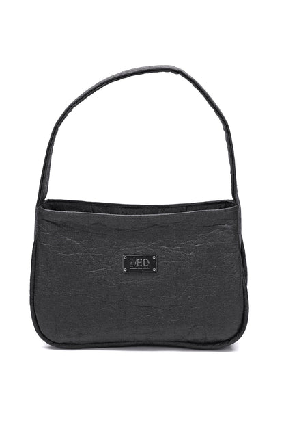 Hobo - Tasche aus Ananasleder - noir - Manuel Essl Design