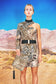 Bodycon Asymmetric Dress "LEO" - all leo - Manuel Essl Design
