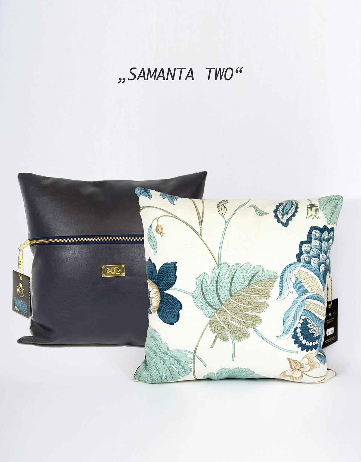 Pillow "SAMANTA" (cover) - Night Blue - Manuel Essl Design